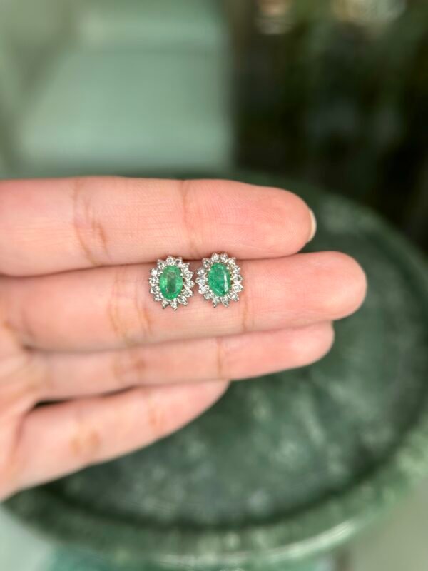 Broqueles Esmeraldas/Diamantes Nat - Image 2