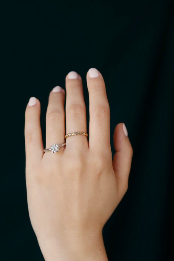 Anillo  de Compromiso Diamante Lab-Grown - Image 7