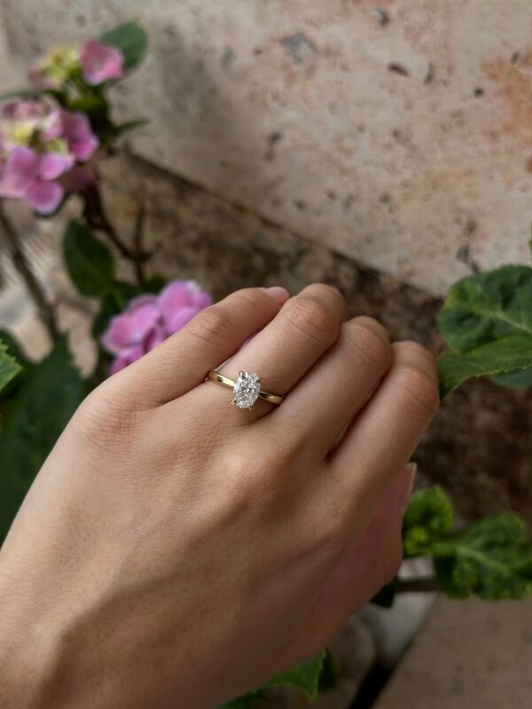 Anillo de Compromiso Diamante Lab-Grown