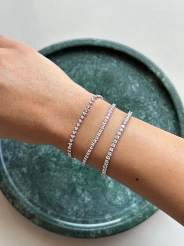 Pulsera Tennis Lab-Grown - Image 4