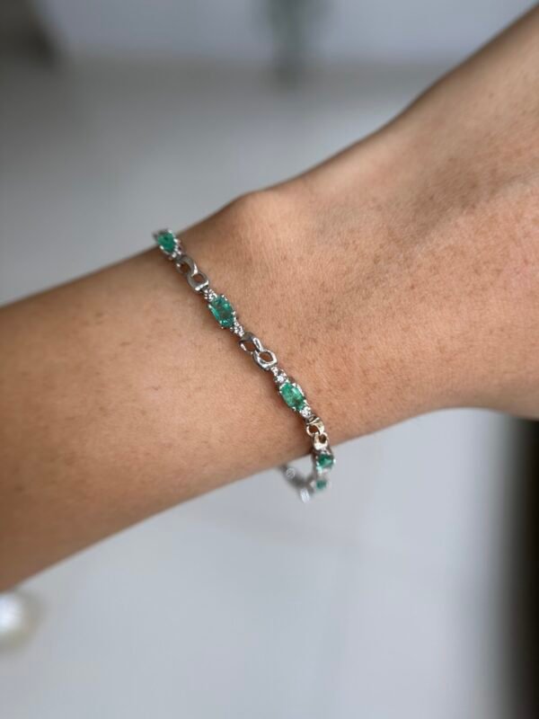 Pulsera Esmeraldas Naturales - Image 2
