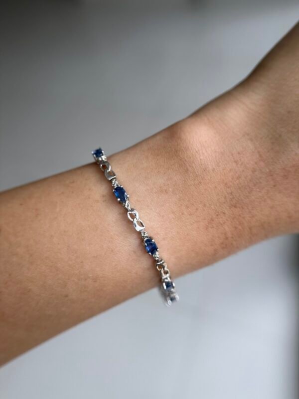 Pulsera Zafiros Naturales - Image 2