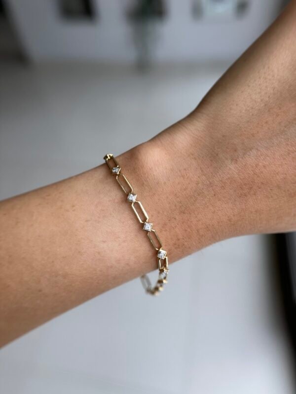 Pulsera clip Diamantes Naturales - Image 2