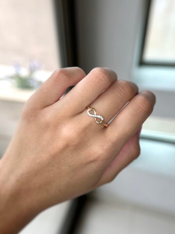 Anillo Infinito Diamantes Naturales - Image 2